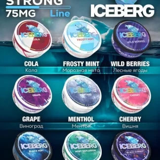 ICEBERG STRONG (75 мг) - WILD BERRIES / Лесные ягоды